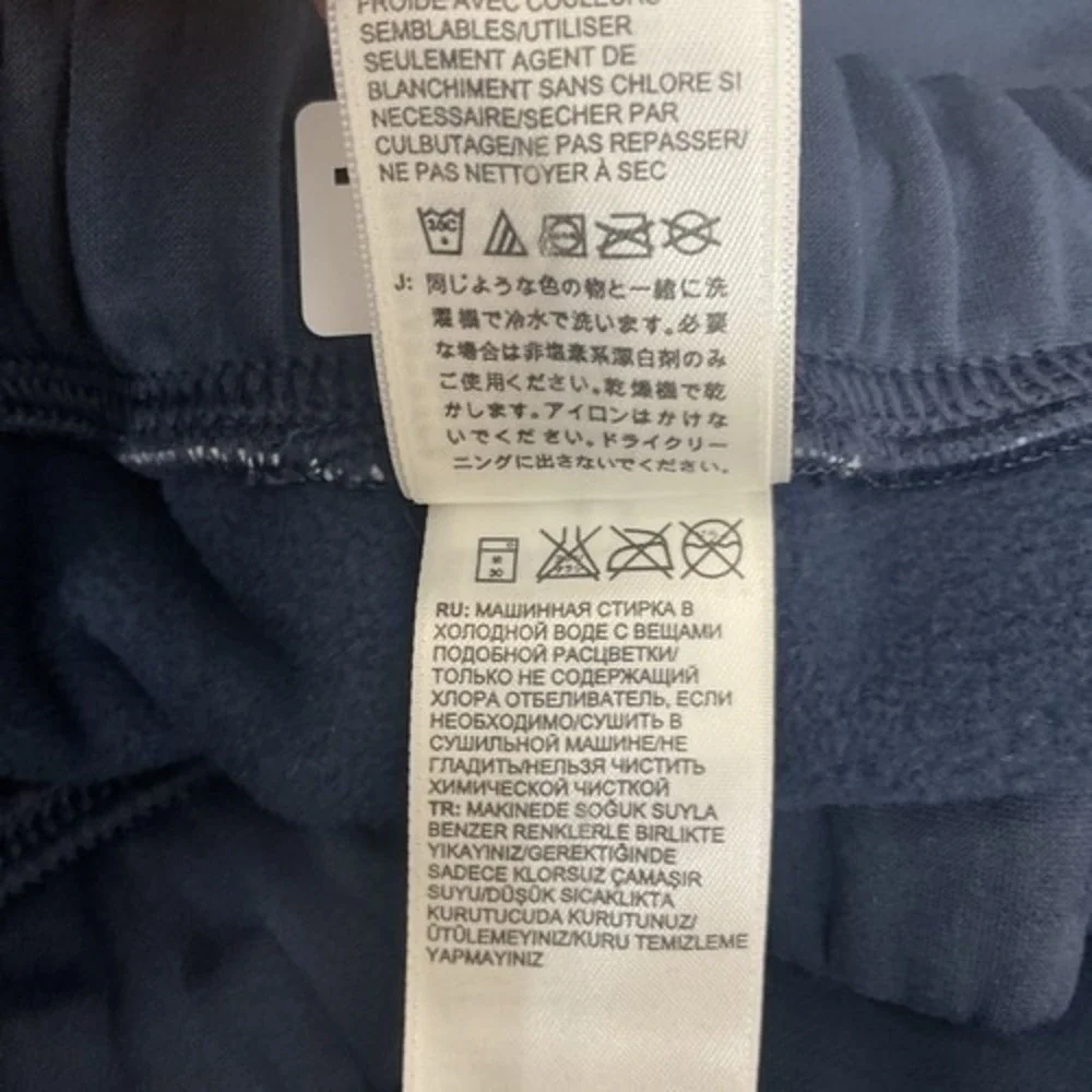 The North Face Blue Streetwear Windbreaker Track Pants Men Large Indonesia‎